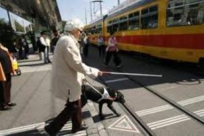 Percorso per non vedenti al Museo