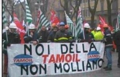 Tamoil. Importante giornata di lotta