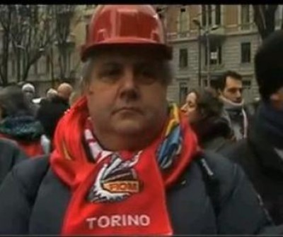 Torino.Sciopero Fiom 28 gennaio 2011