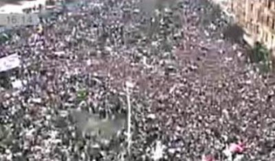 Cairo. Una folla oceanica di 2 milioni ha invaso la città per chiedere le dimissioni di Mubarak (01/02/2011)