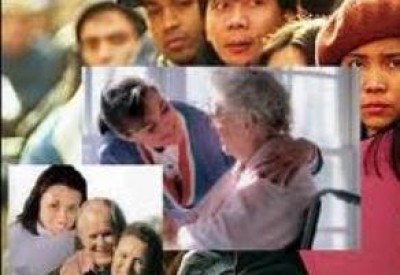 Badanti.Molte con pensioni di reversibilità