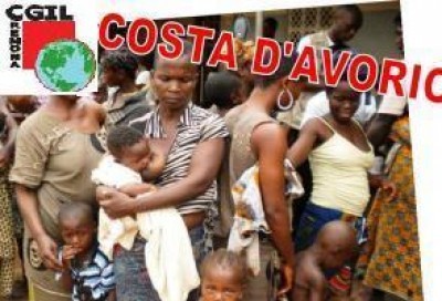 Costa d'Avorio,iniziativa Cgil Cremona