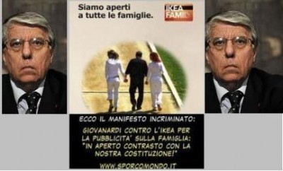 Ikea,ecco il manifesto incriminato