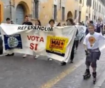 Casalmaggiore manifestazione antinucleare del 5 giugno 2011