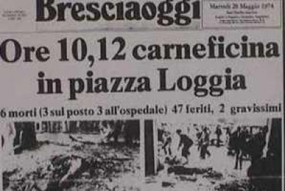Brescia.28 maggio 1974 - La strage di Piazza della Loggia a Brescia