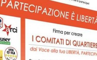 Pavia.Vogliamo i Comitati di Quartiere
