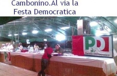 Cambonino.Al via la Festa Democratica 2011