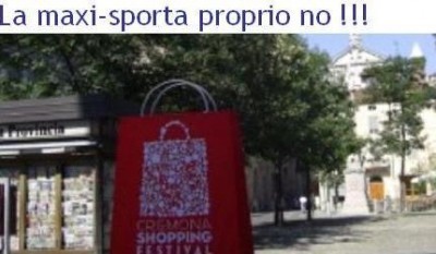 La maxi-sporta proprio NO!