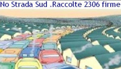 No Strada SUD.Consegnate  2306 firme al Sindaco Perri