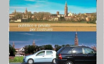 Strada Sud Cremona.Paesaggio prima e dopo