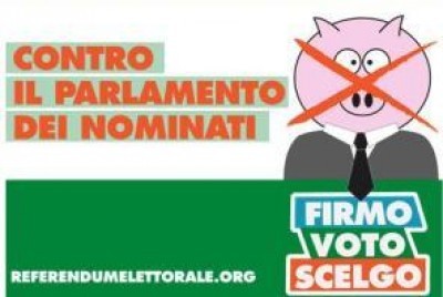 Referendum contro porcellum..si firma anche a Cremona
