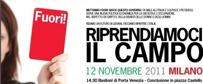 Riprendiamoci il campo. Manifestazione a Milano