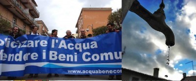 Acqua.Bene le aziende, assente ingiustificata la politica