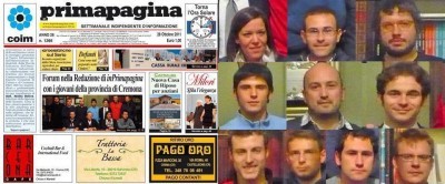 Forum a InPrimapagina con i giovani della provincia di Cremona      