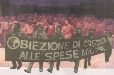 Presidio di Sel contro le spese militari