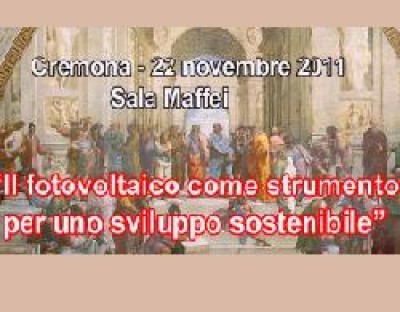 Il fotovoltaico come strumento per uno sviluppo sostenibile