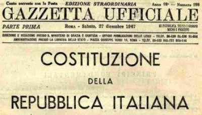 La politica pacificante:la nostra costituzione di M.Superti