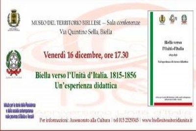 Biella verso l'Unità d'Italia. 1815-1856. Un'esperienza di ricerca didattica