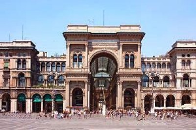 Galleria Vittorio Emanuele. Concluso il restauro del salotto di Milano