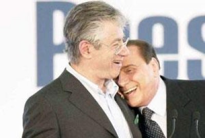 La pantomima di Bossi. (di RAR)