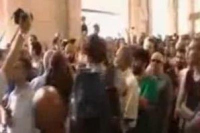 Sciopero dei lavoratori delle cooperative presso la Bartolini di Parma