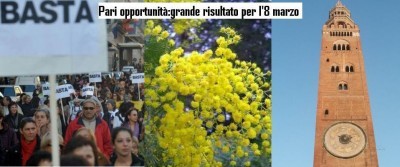 Cremona.Pari opportunità:Grande risultato per l'8 marzo|C.Ruggeri
