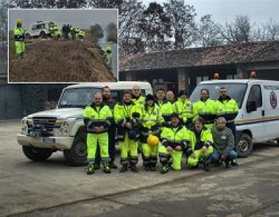 Madignano, seconda esercitazione del gruppo di protezione civile  
