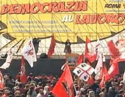 Sciopero Fiom. I lavoratori uniti contro Marchionne e Monti | Alessandro Lucia