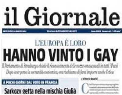 Riconoscimento coppie gay. Giovanardi scrive a Napolitano