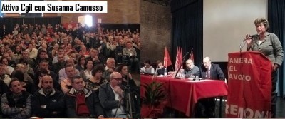 Attivo Delegati Cgil Cremona.  Susanna non deluderci !