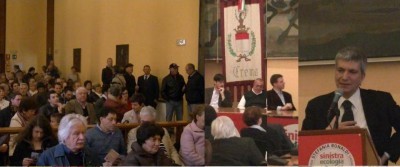 Niki Vendola fa il pienone a Crema.Perchè votare SEL. Video
