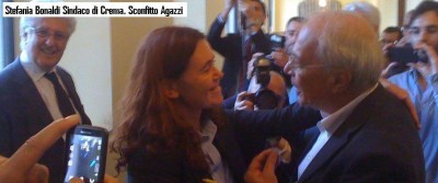Stefania Bonaldi sconfigge Agazzi e diventa nuovo Sindaco di Crema | G.C.Storti
