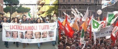 Sondaggio.Pensi che il movimento 5 stelle possa replicare questo suo exploit anche alle politiche 2013?