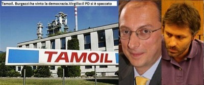 Tamoil. Burgazzi:ha vinto la democrazia.Virgilio:il PD si è spaccato