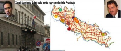 Zanolli bacchetta Salini sulla inutile nuova sede della Provincia