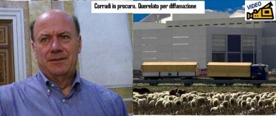 Corradi Ezio  in procura. Querelato per diffamazione.