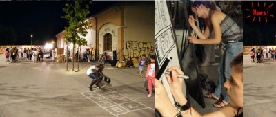 Fumetto contro pittura e la riscoperta dei giochi tradizionali allo Zaist