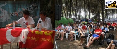 Pippo Civati al Revolution Camp di Paestum 