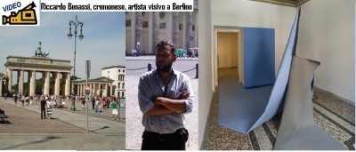 Riccardo Benassi, cremonese, artista visivo a Berlino