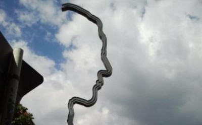 Berlino 2012.Il monumento a Georg Elser, attentatore di Hitler