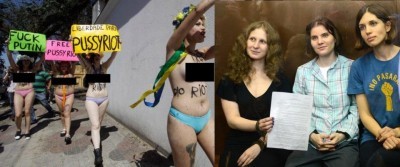 Non lasciamole sole!Liberate le Pussy Riot