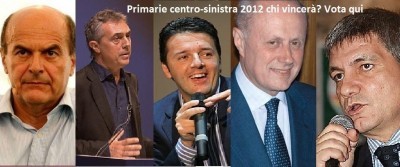 Primarie del centro-sinistra 2012. Chi vincerà? Vota qui