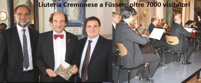 Liuteria Cremonese a Füssen: oltre 7000 visitatori