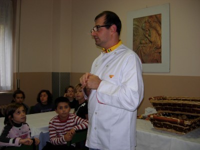 Pane fresco nelle scuole.