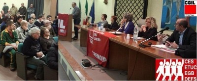 Sciopero Generale Europeo. Relazione di Mimmo Palmieri all’attivo Cgil.