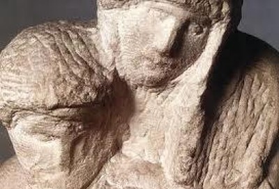 Milano.Al Castello museo per la Pietà Rondanini