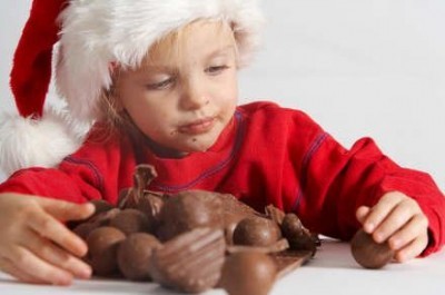 Natale di bambini, note e violini