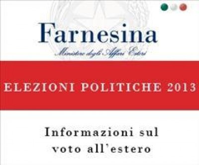 Elezioni 2013.TUTTE LE LISTE E I CANDIDATI DELLA CIRCOSCRIZIONE ESTERO 