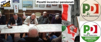 Elezioni 2013.Luciano Pizzetti incontra i pensionati (video)