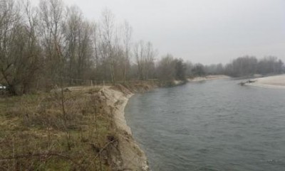 Il fiume “perde pezzi” fra Cremona e Lodi